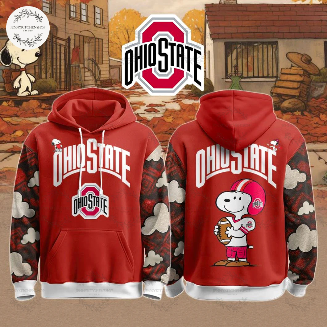 Ohio State × Snoopy New Edition Hoodie