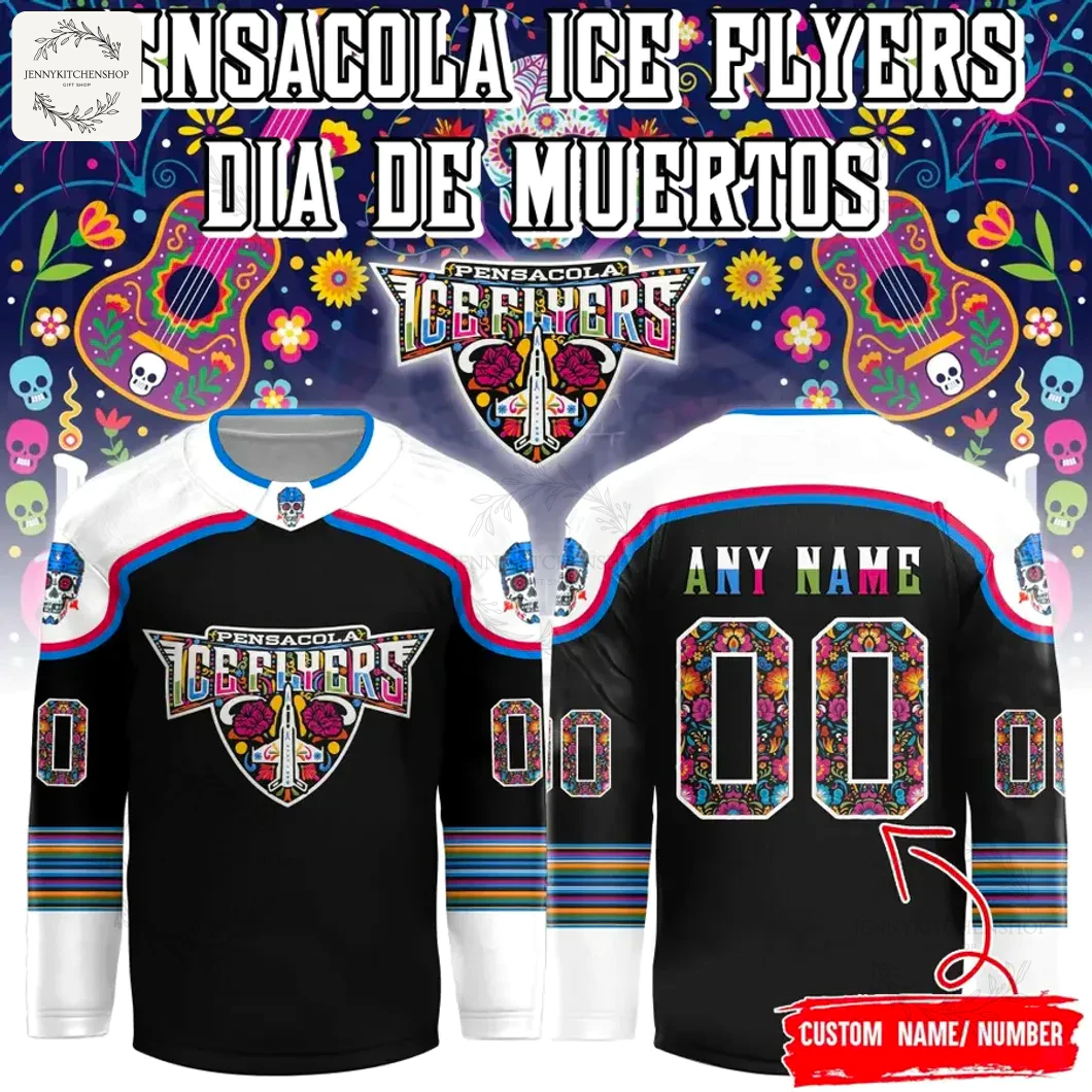 Pensacola Ice Flyers Dia De Muertos November 2025 Jersey