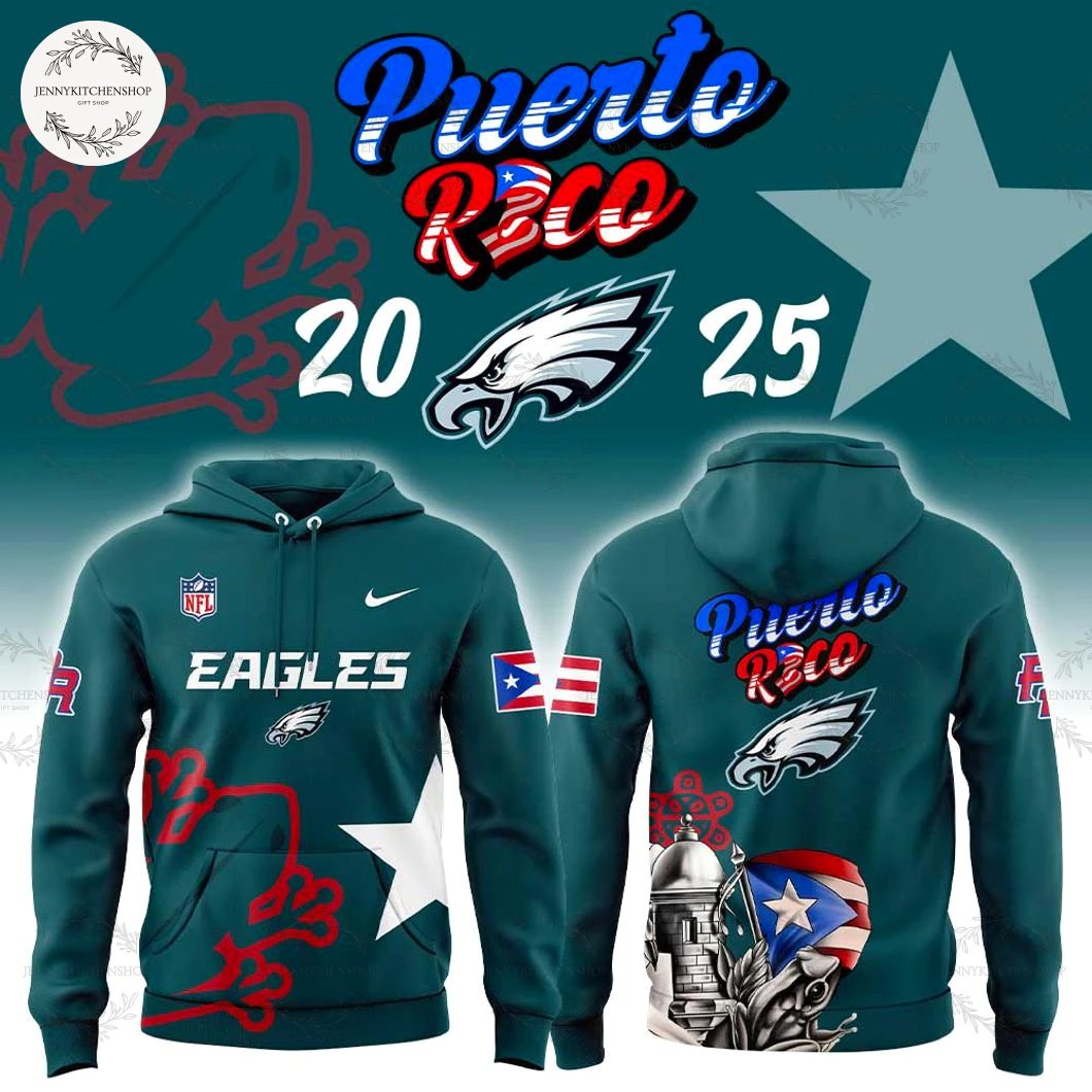 Philadelphia Eagles Rico Heritage 2025 Limited Hoodie