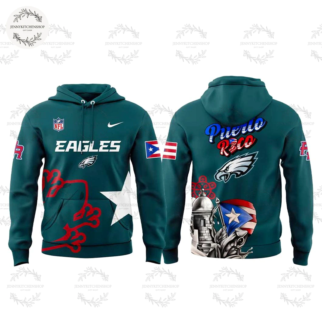 Philadelphia Eagles Rico Heritage 2025 Limited Hoodie