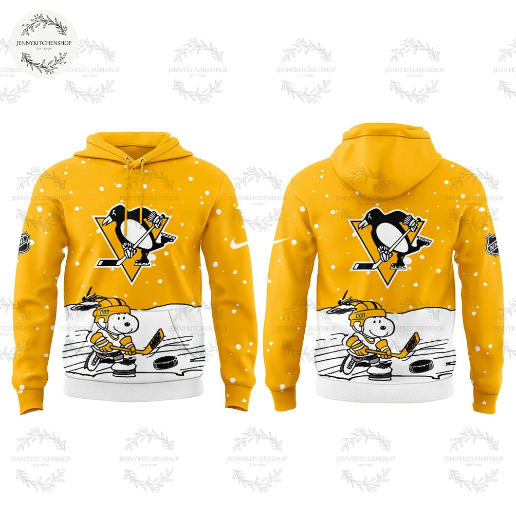Pittsburgh Penguins New Peanuts 2025 Hoodie
