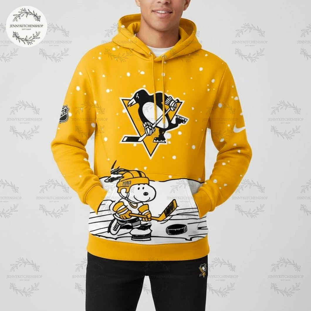 Pittsburgh Penguins New Peanuts 2025 Hoodie