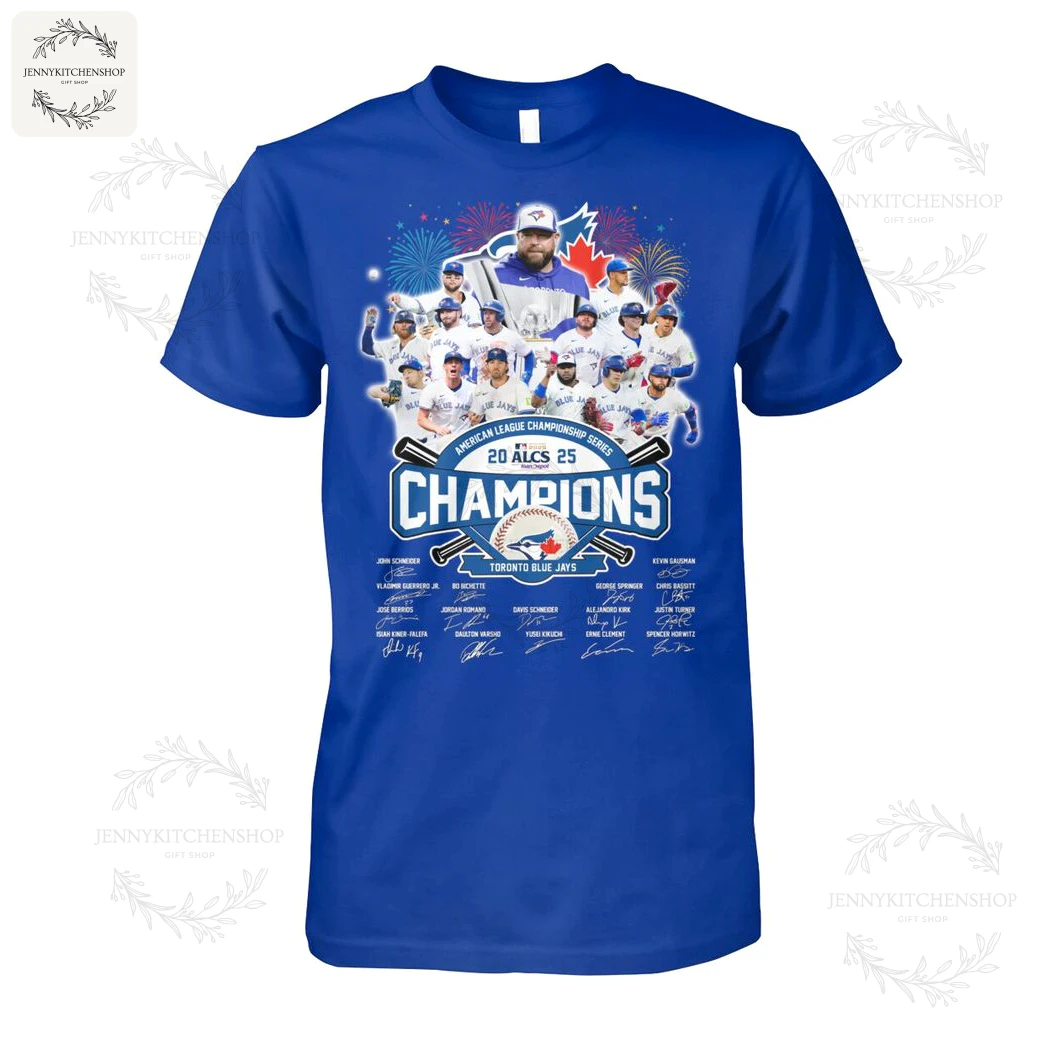 Toronto Blue Jays 2025 American League Champions Series T-Shirt