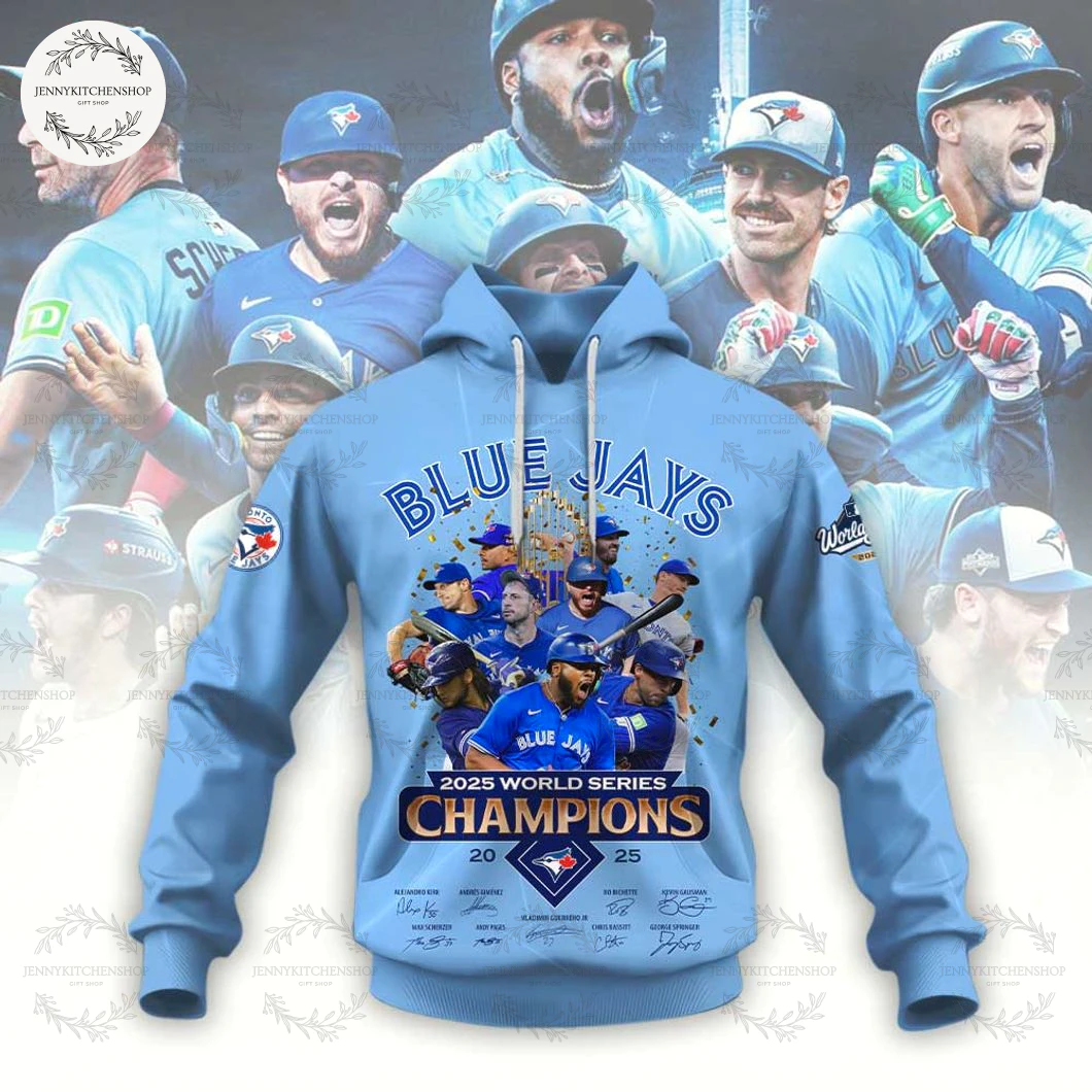 Toronto Blue Jays World Series Champs 2025 Limited Fans Hoodie