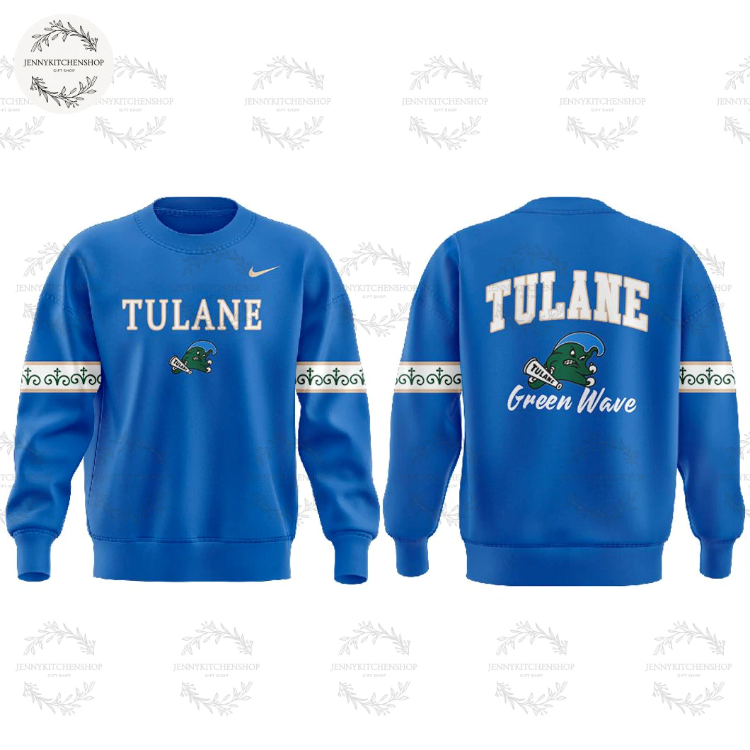 Tulane Football Our First City Edition Uniform 2025 Sweater Tulane Football Our First City Edition Uniform 2025 Sweater