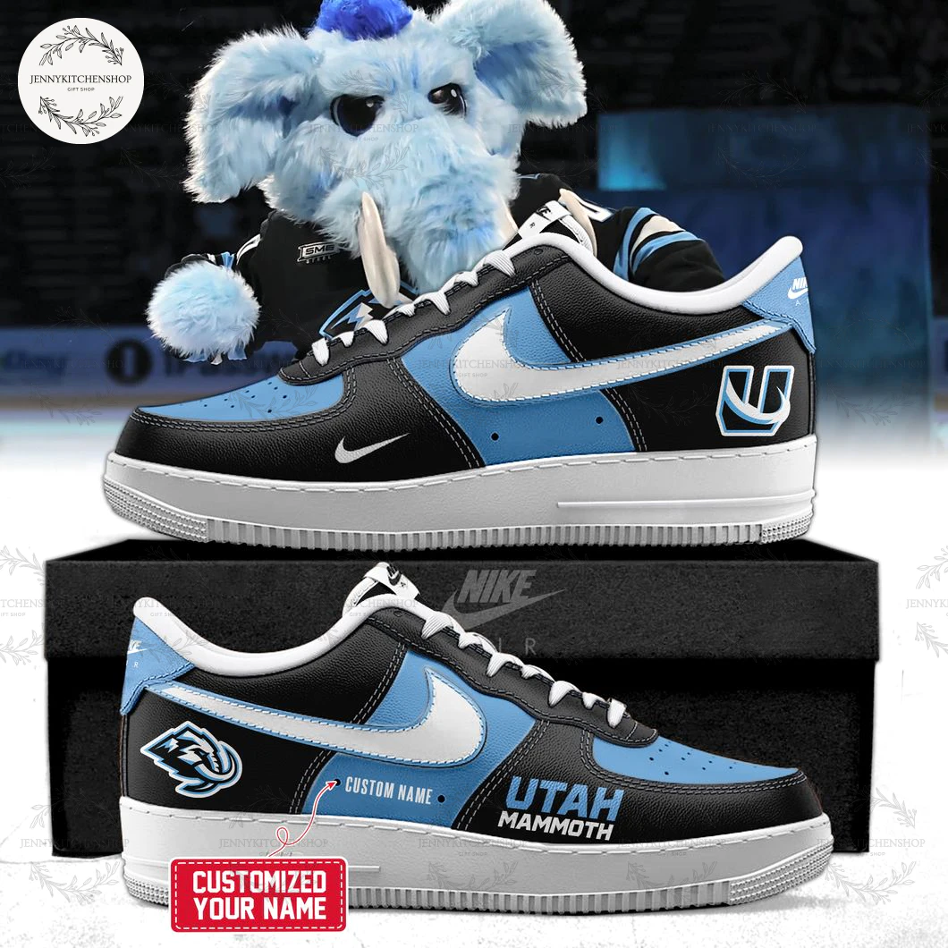 Utah Mammoth 2025 Special Edition AF1 Sneakers