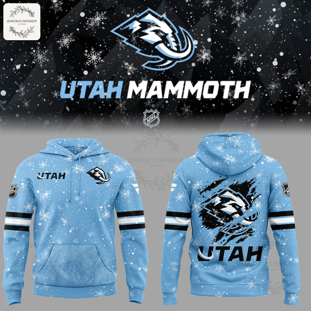 Utah Mammoth Uniform New 2025 Hoodie