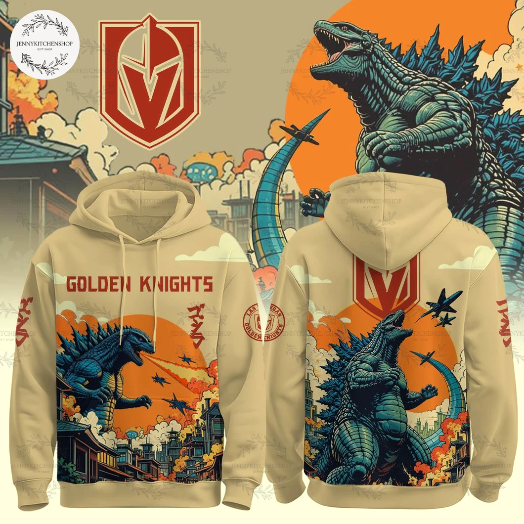 Vegas Golden Knights Special Godzilla Limited Edition Hoodie