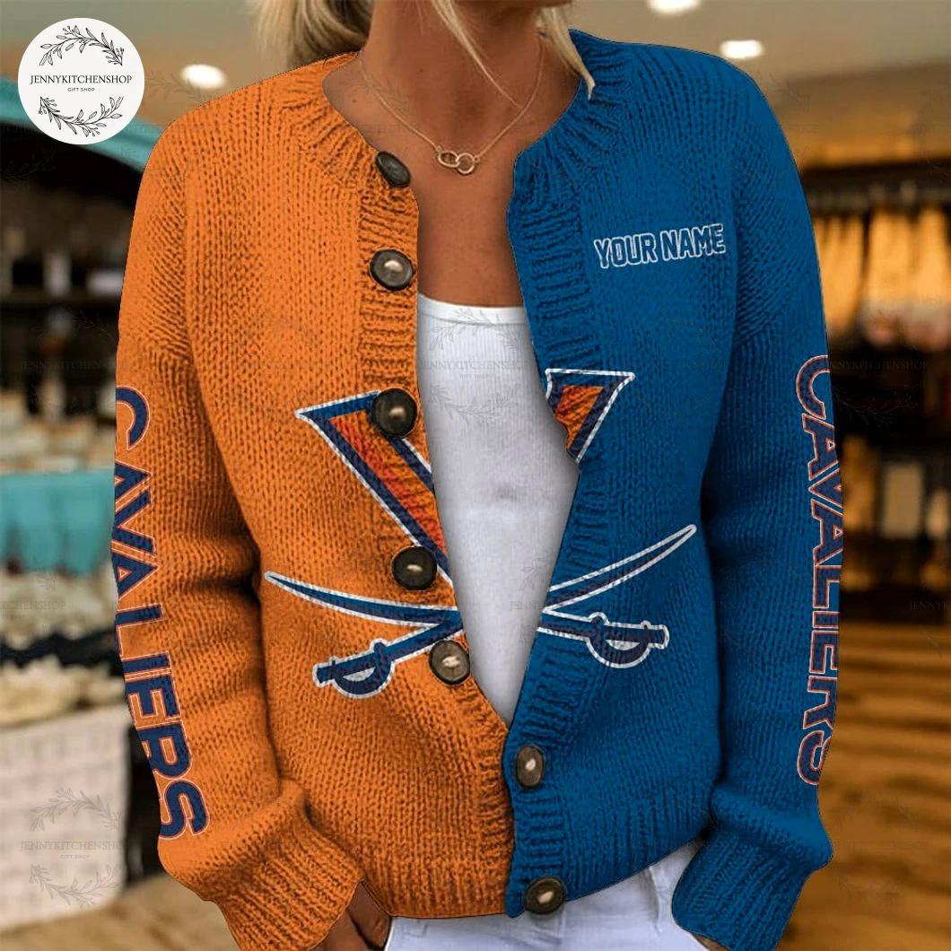 Virginia Cavaliers New Edition Cardigan Sweater