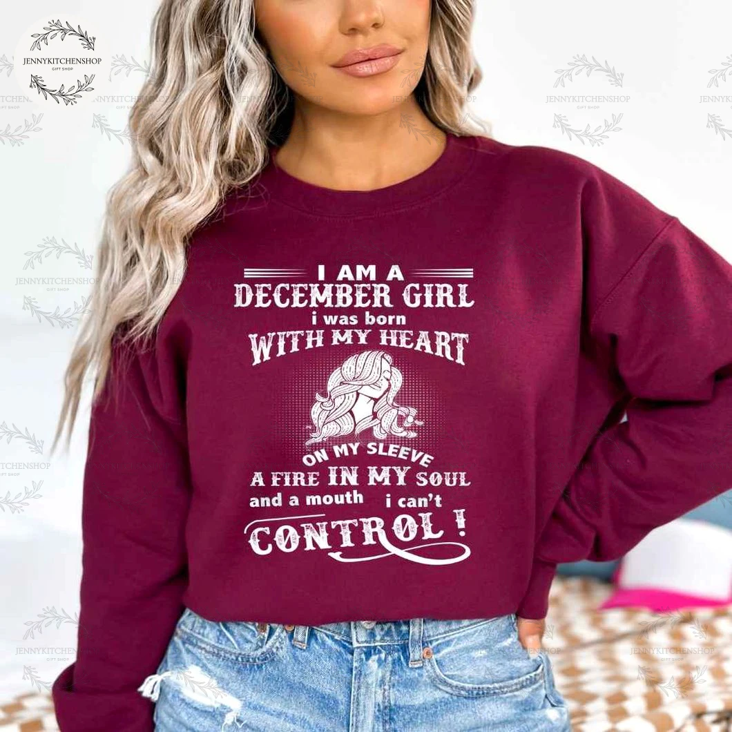 A Fire In My Soul December Girl Sweater