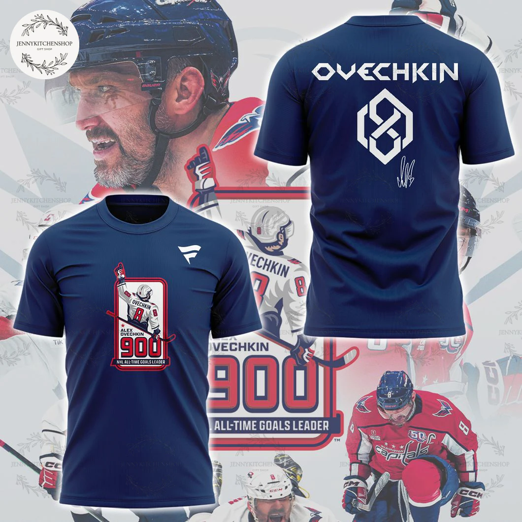 Alex Ovechkin 900 Goals Washington Capitals 2025 T-Shirt, Hoodie