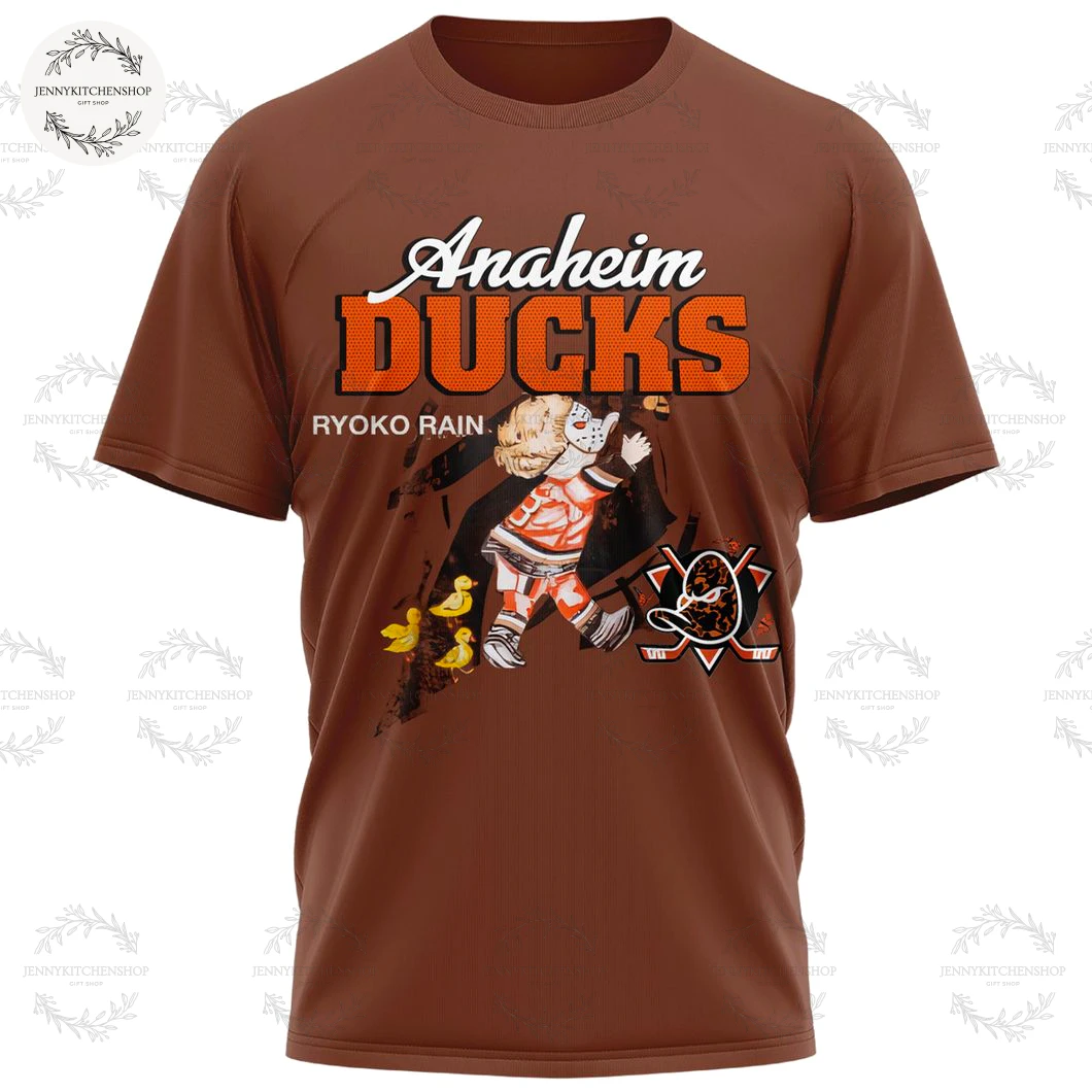 Anaheim Ducks 2025 Ryoko Rain T-Shirt
