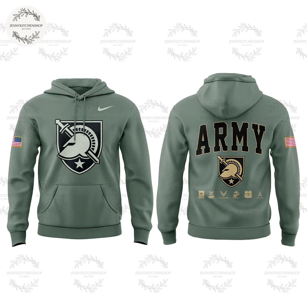 Army Football x Coach Smile Says It All 2025 Hoodie
