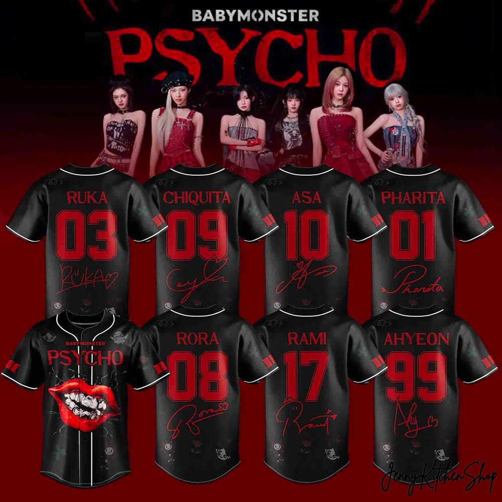 BABYMONSTER PSYCHO We Go Up Album Limited Jersey