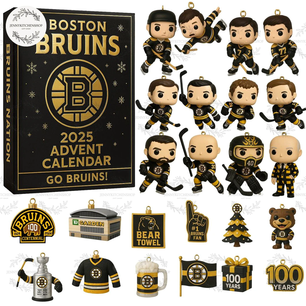 Boston Bruins 2025 Blind Boxes Advent Calendar Gifts