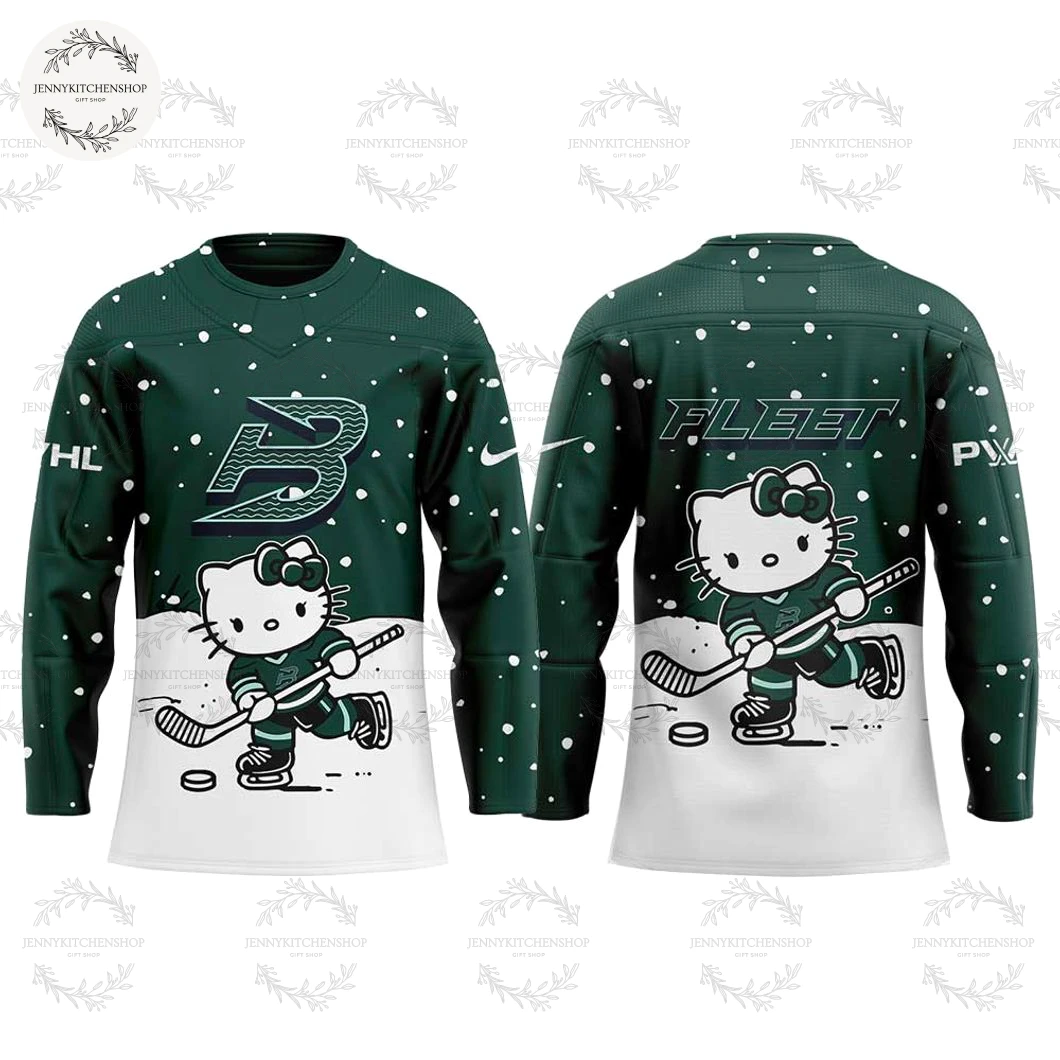 Boston Fleet x Hello Kitty 2025-26 Special Edition Hockey Jersey