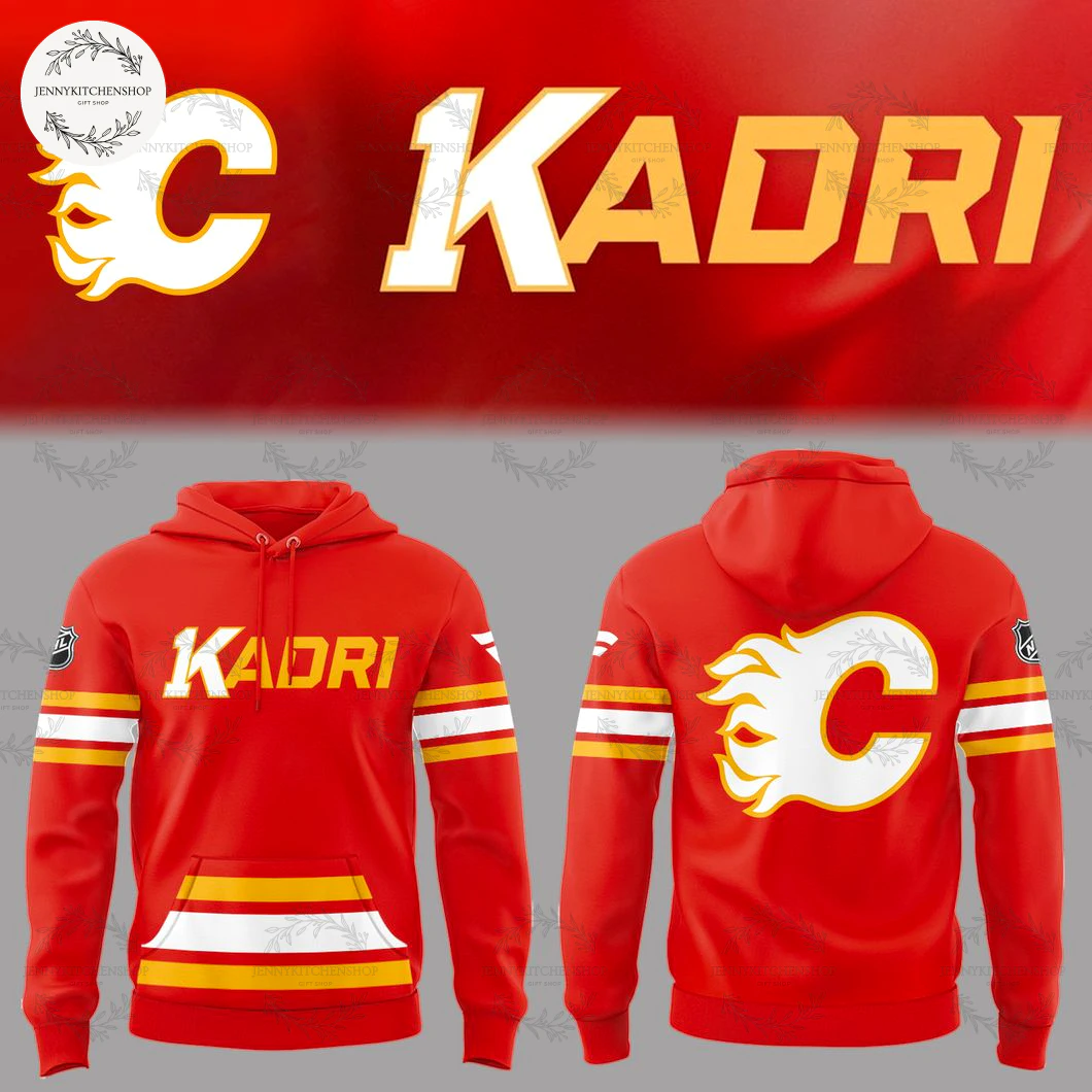Calgary Flames 2025 Kadri Limited Hoodie