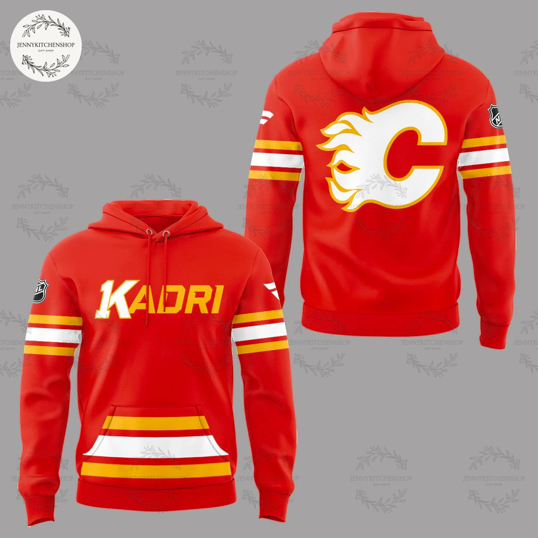 Calgary Flames 2025 Kadri Limited Hoodie