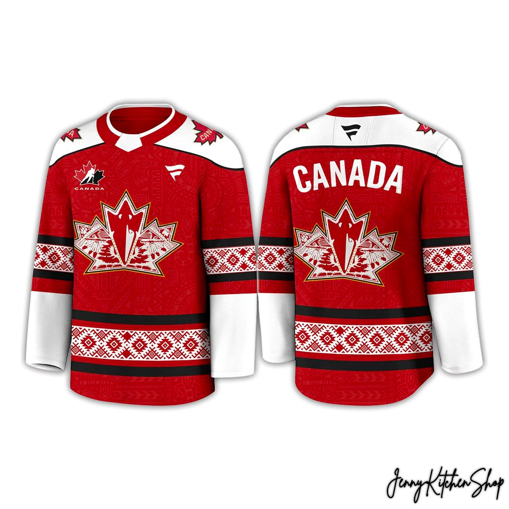 Canada Hockey 2025 Indigenous Peoples Heritage Hockey Jersey Canada Hockey 2025 Indigenous Peoples Heritage Hockey Jersey