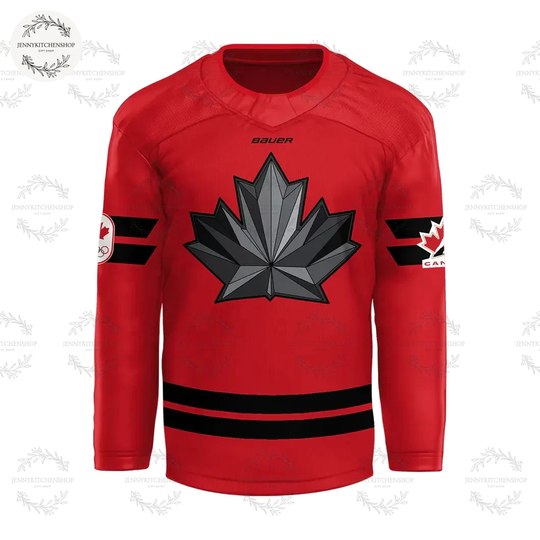 Canada Olympic Limited 2025 Red Hockey Jersey