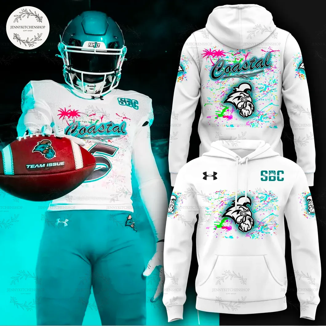 Coastal Football Glow Game 2025 Limited Hoodie
