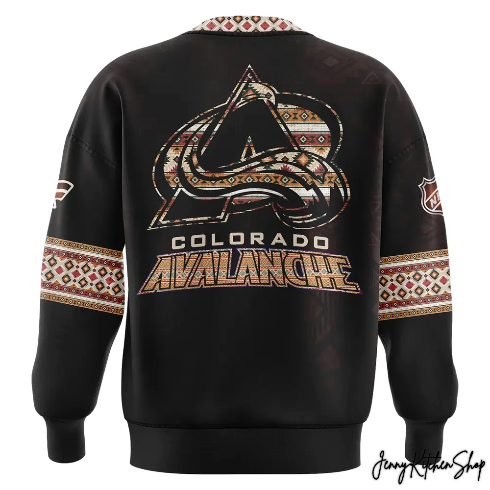 Colorado Avalanche Native American Heritage 2025 Sweatshirt