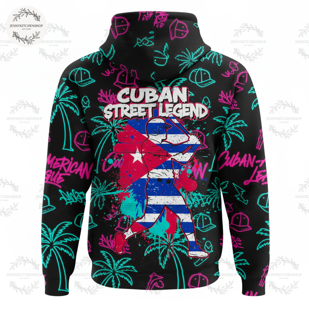 Cuban Baseball Street Legend Hoodie