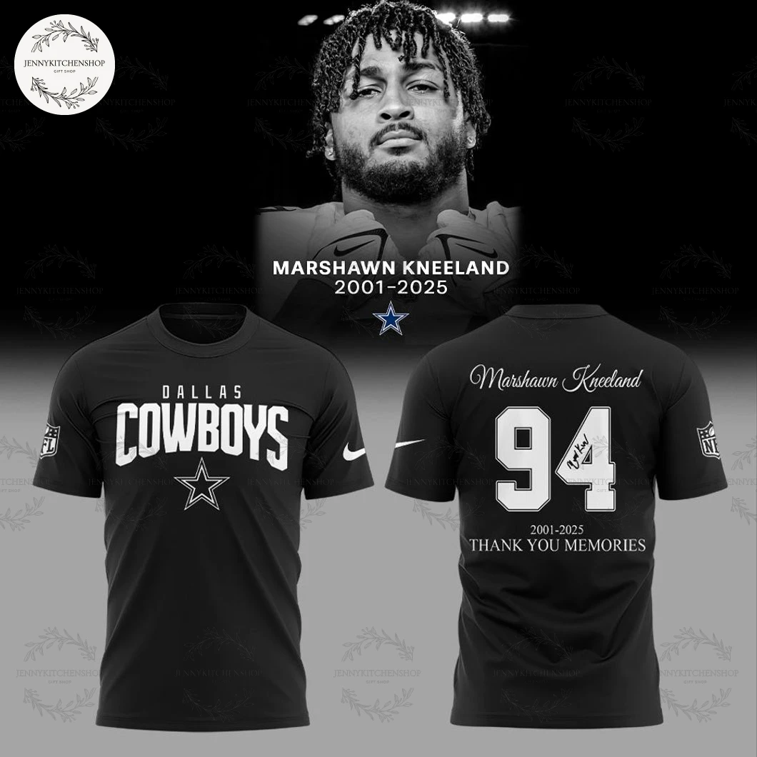 Dallas Cowboys Marshawn Kneeland Thank You Memories 2025 T-Shirt, Hoodie