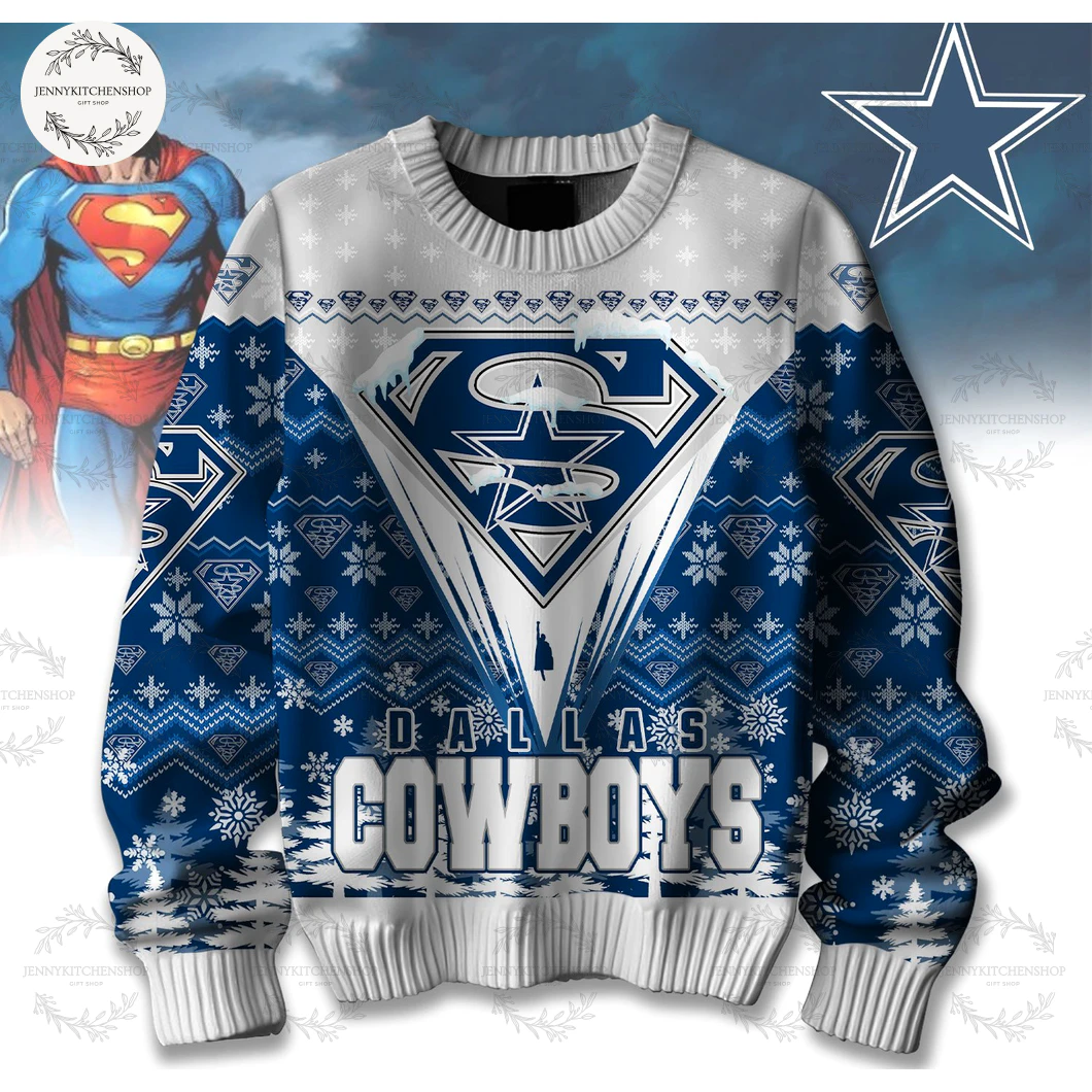 Dallas Cowboys Merry Super Christmas 2025 Sweater Dallas Cowboys Merry Super Christmas 2025 Sweater