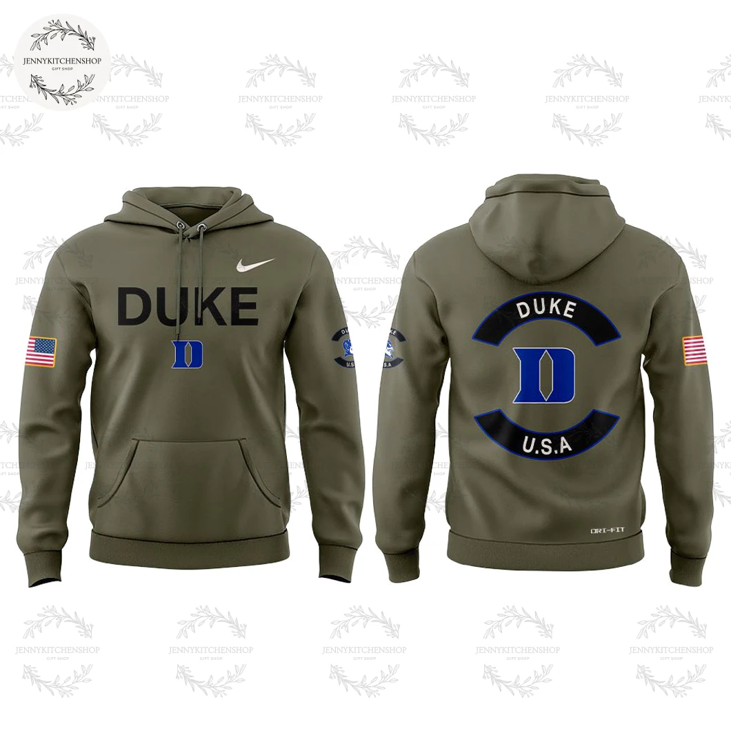 Duke Blue Devils Military Appreciation 2025 Hoodie