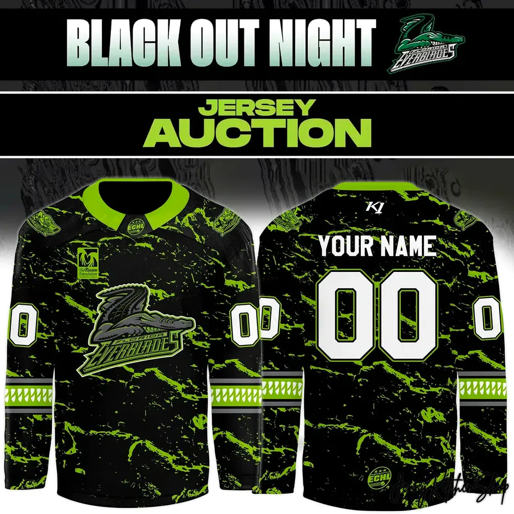 Florida Everblades x Blackout Night 2025-26 Jersey