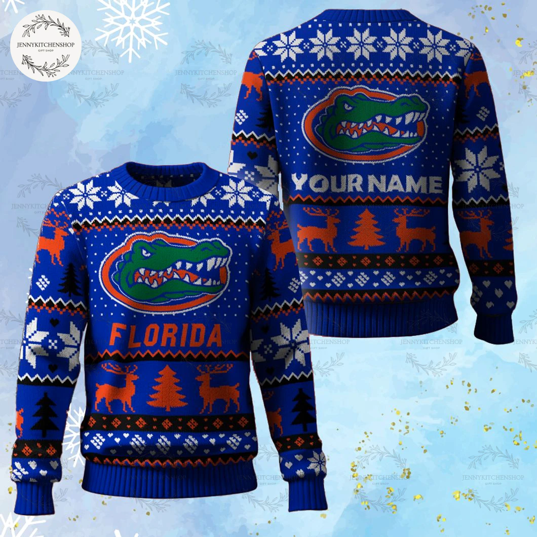 Florida Gators Xmas For Friend Christmas Cozy Sweater