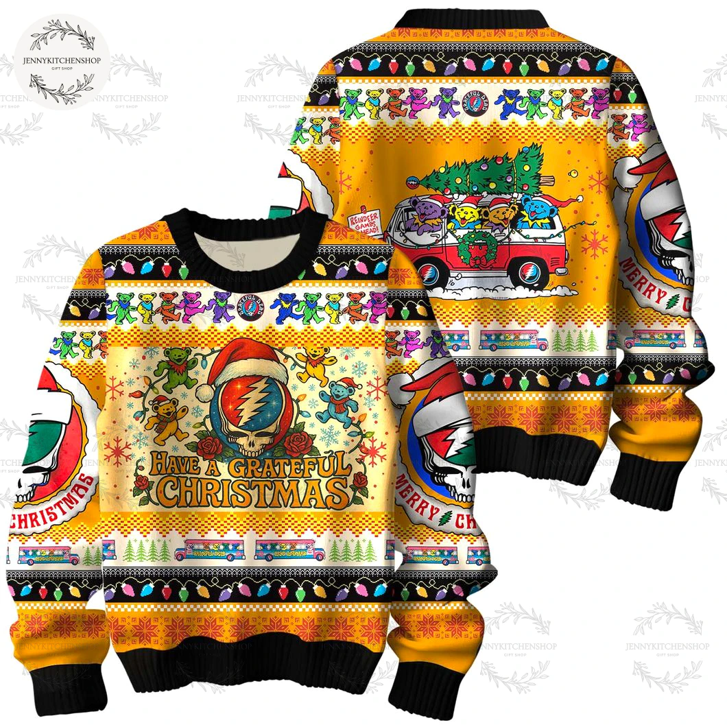 Have A Grateful Dead Christmas Best Choice Ugly Sweater