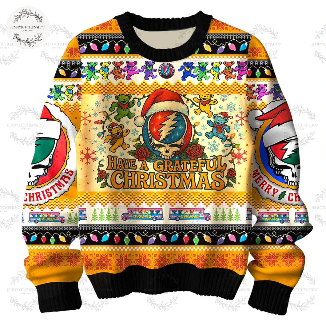 Have A Grateful Dead Christmas Best Choice Ugly Sweater