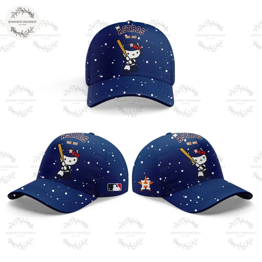 Houston Astros x Kitty Gift For Christmas Hoodie