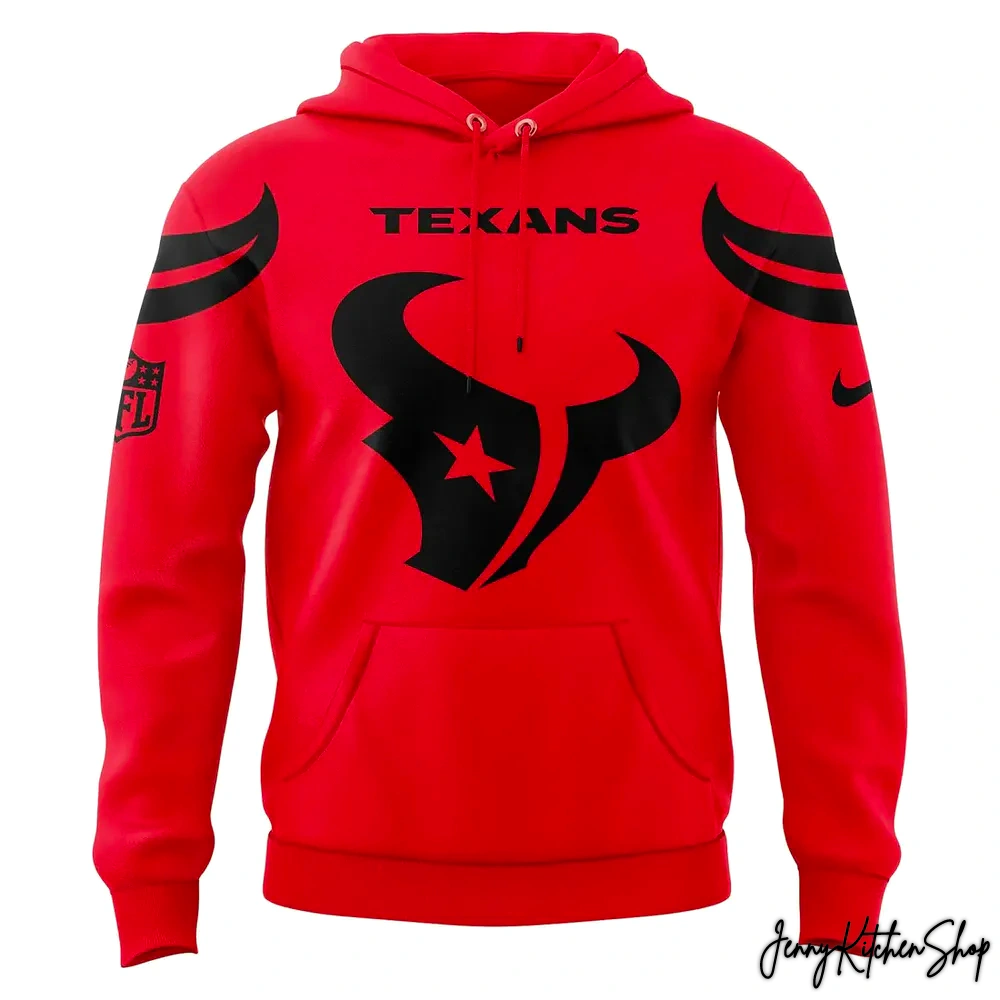 Houston Texans Battle Red Game Limited Red Hoodie 2025