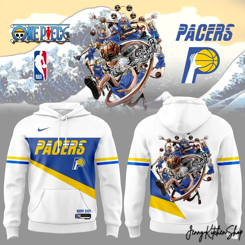 Indiana Pacers One Piece 2025-26 Limited Hoodie