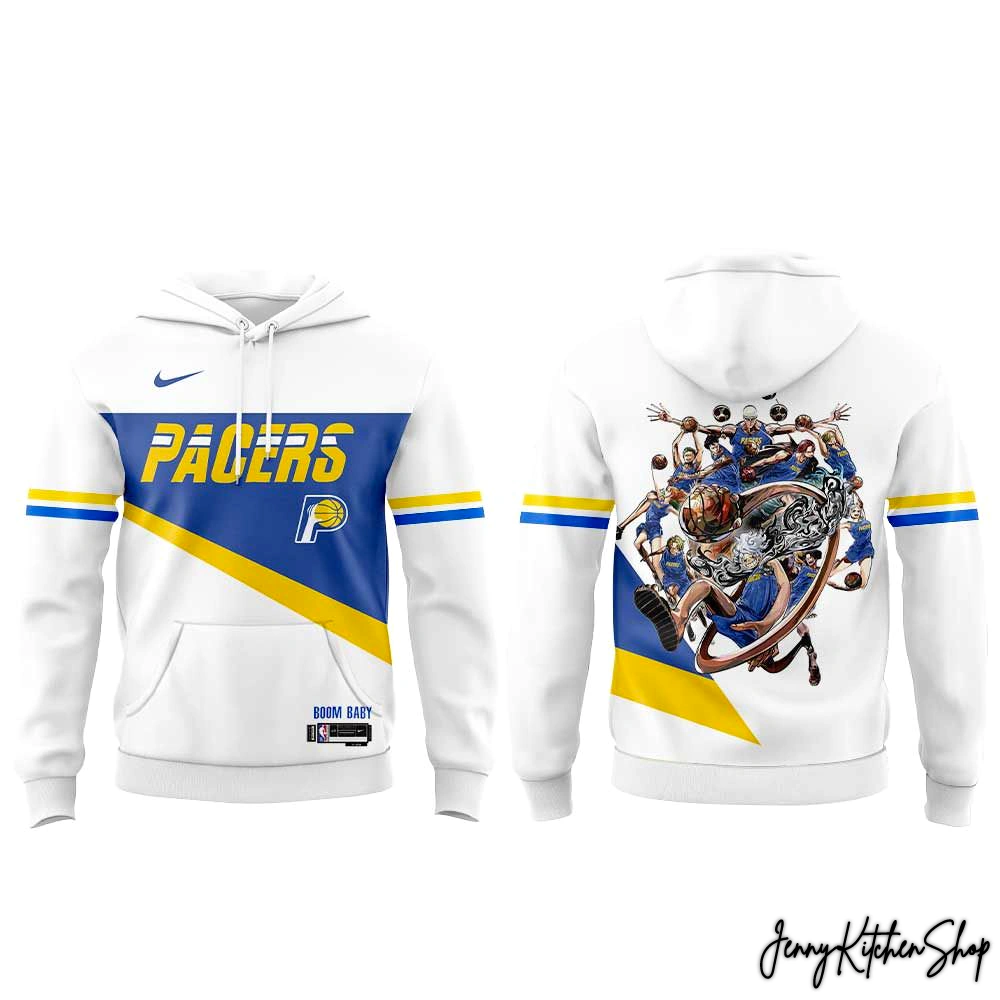Indiana Pacers One Piece 2025-26 Limited Hoodie