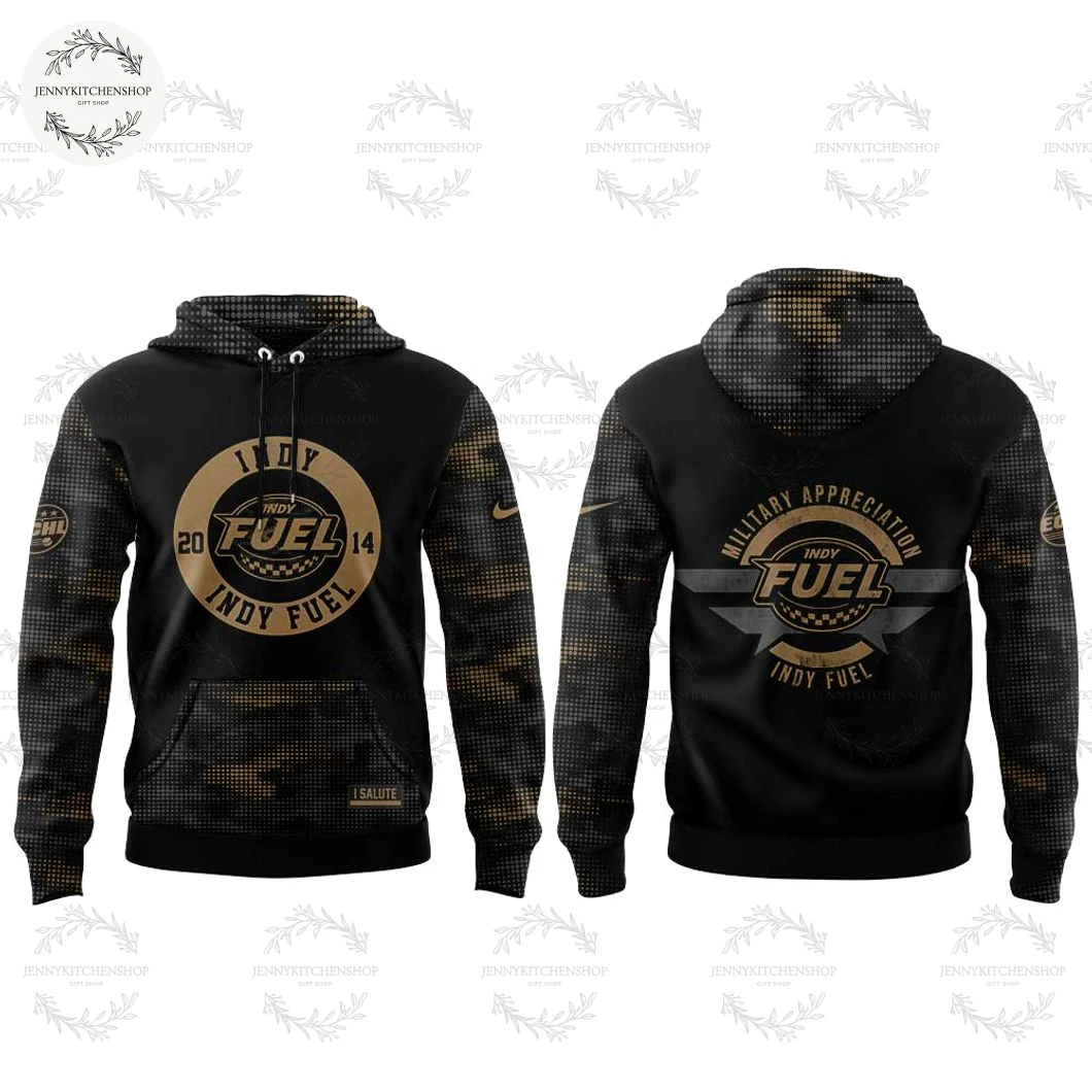 Indy Fuel Military Appreciation Night 2025 Limited Hockey Jersey