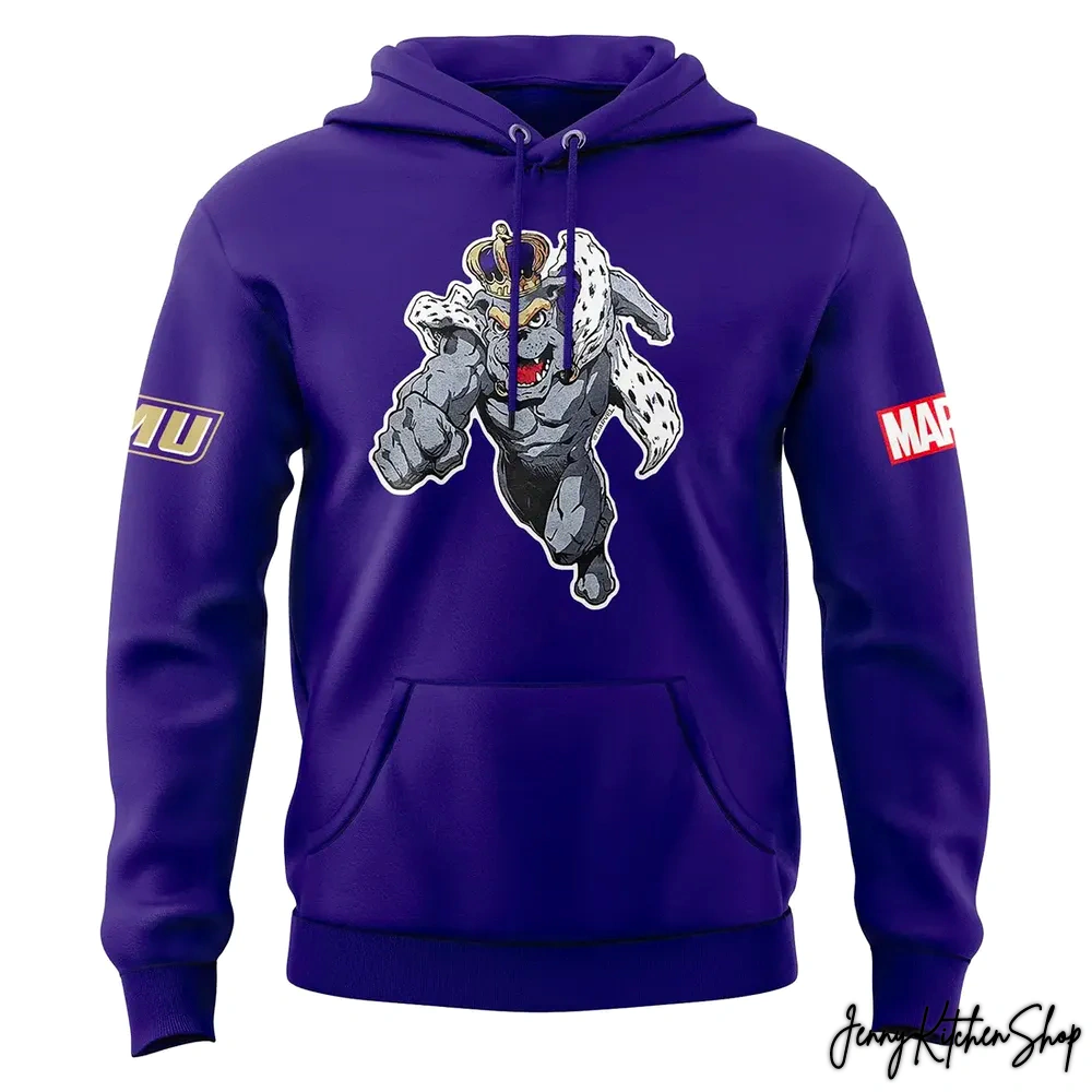 James Madison University Marvel 2025 Hoodie