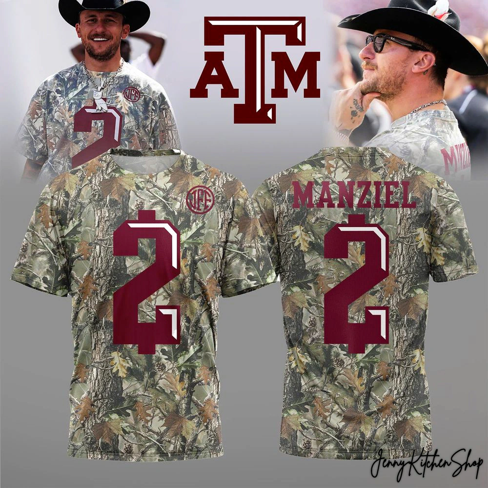 Johnny Manziel x Texas A&M Aggies T-Shirt Johnny Manziel x Texas A&M Aggies T-Shirt