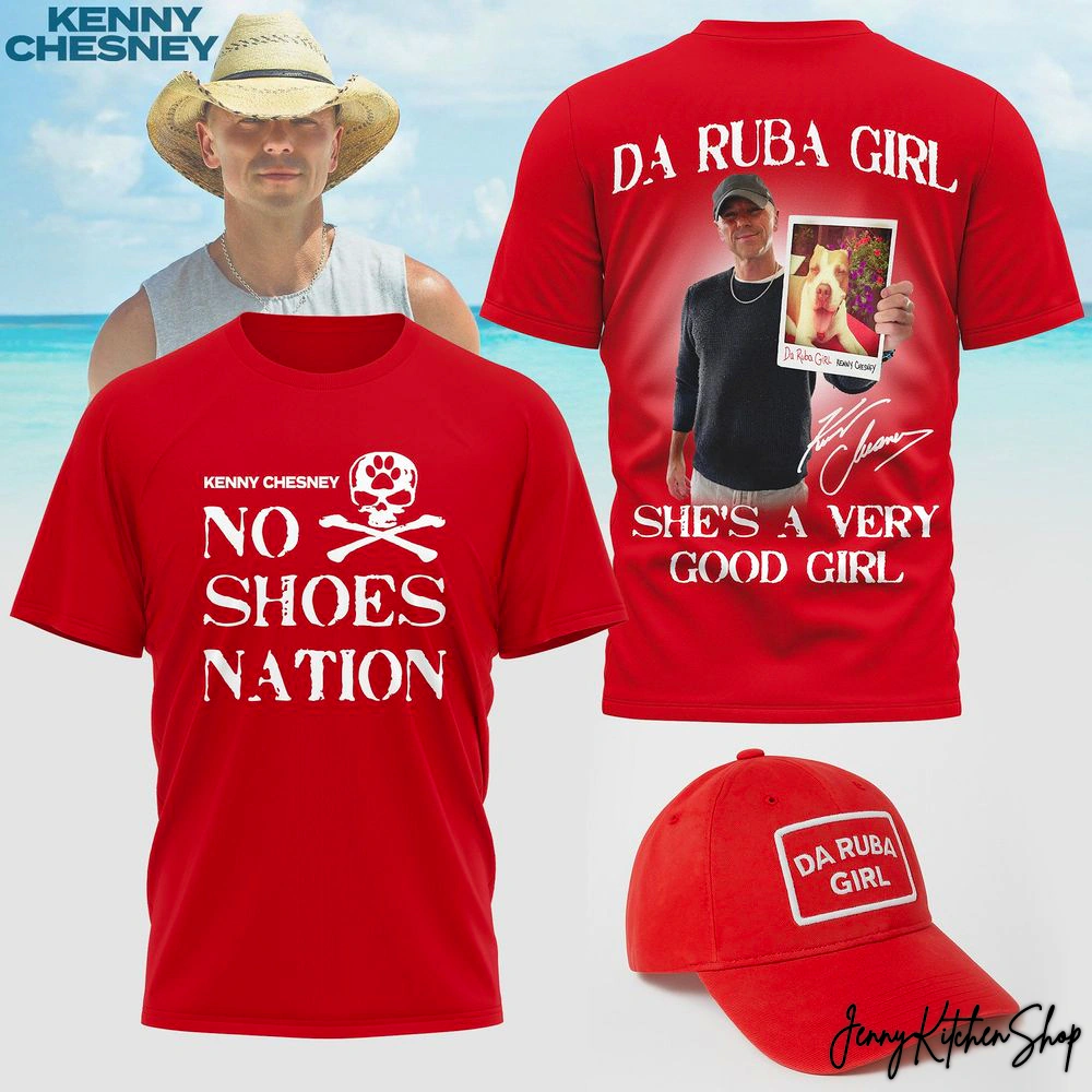 Kenny Chesney Da Ruba No Shoes Nation Red T-Shirt