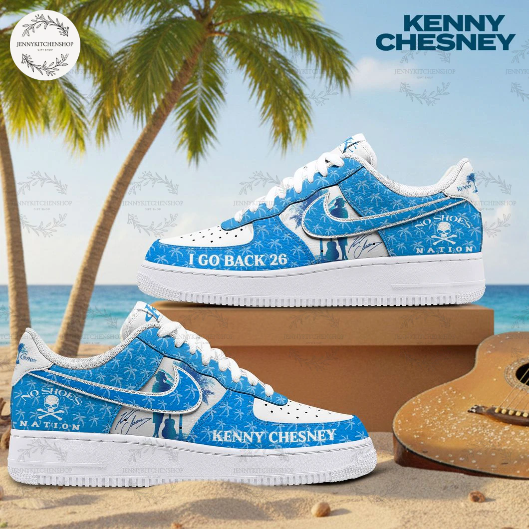 Kenny Chesney Go Back 26 Limited Air Force 1 Sneakers