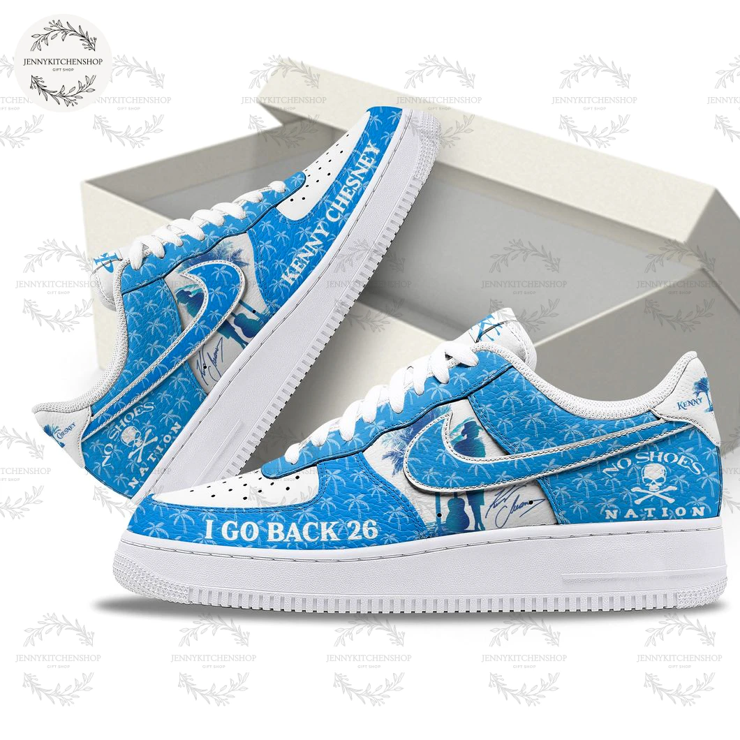 Kenny Chesney Go Back 26 Limited Air Force 1 Sneakers