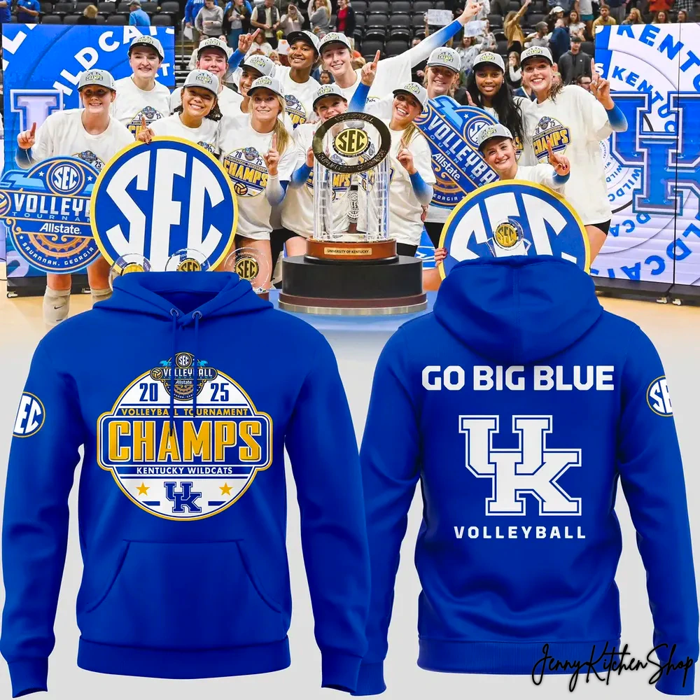 Kentucky Wildcats 2025 SEC Women Champions Limited Hoodie