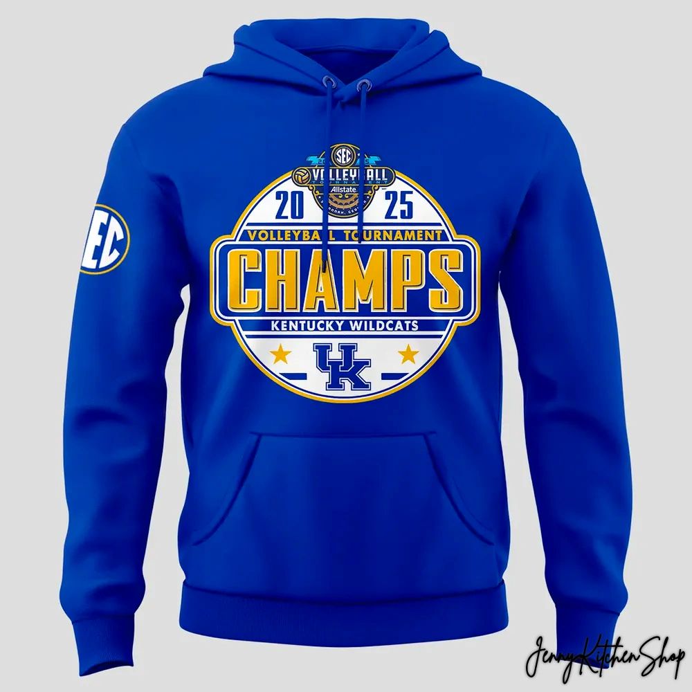 Kentucky Wildcats 2025 SEC Women Champions Limited Hoodie