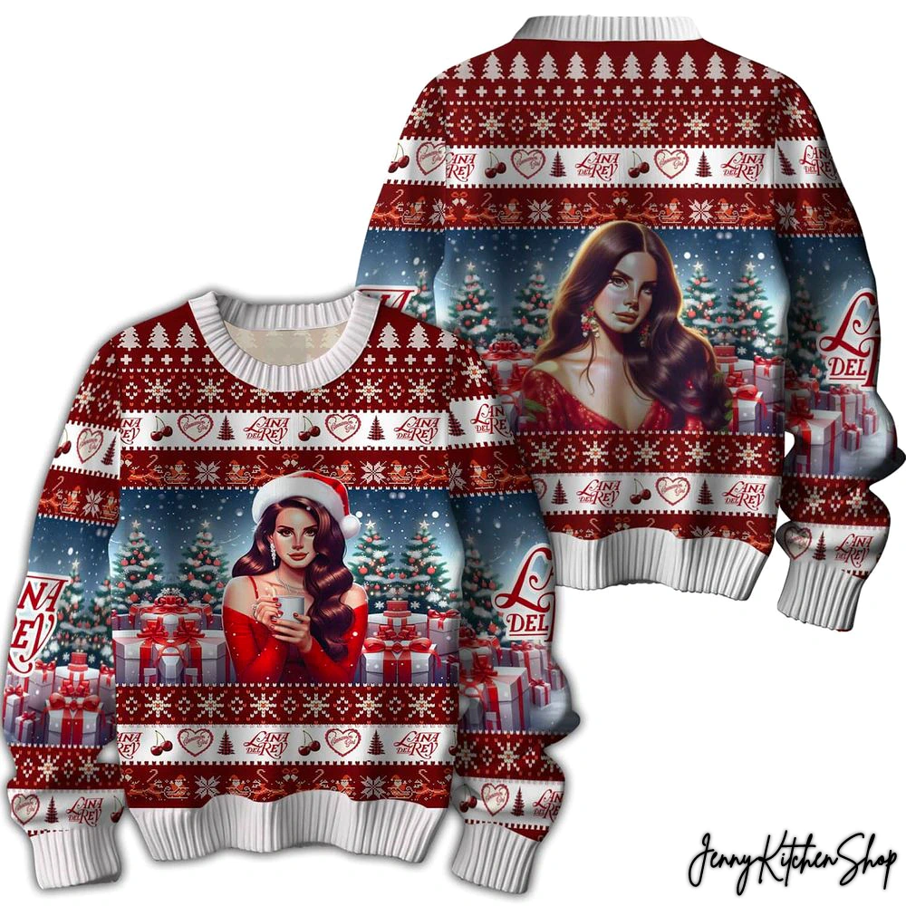 Lana Del Rey Christmas Ugly Sweater