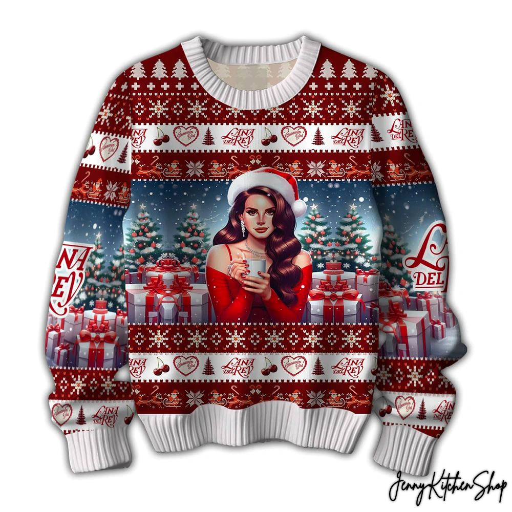 Lana Del Rey Christmas Ugly Sweater