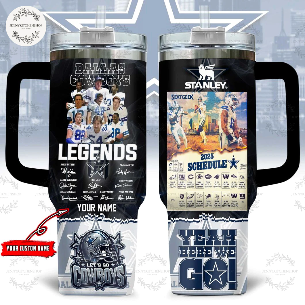 Limited 2025 Dallas Cowboys Legends Tumbler