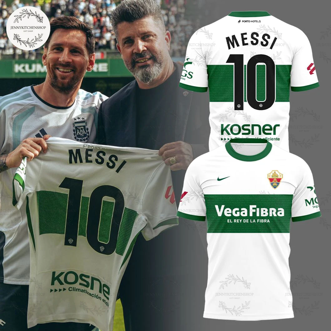 Lionel Messi Memorable Visit to Elche CF 2025 T-Shirt, Hoodie